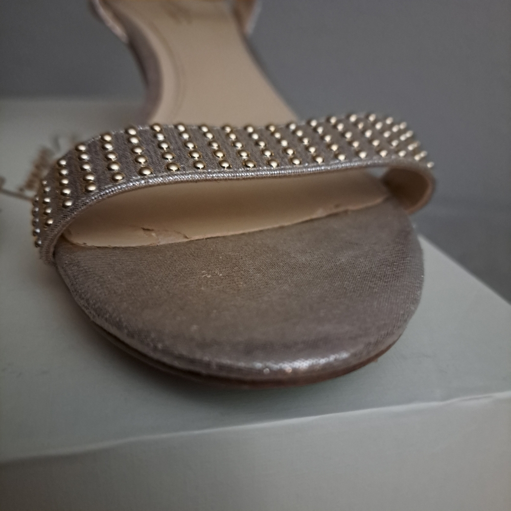 Vince Camuto Imagine Soft Gold Kitten Heels - Picture 8 of 14